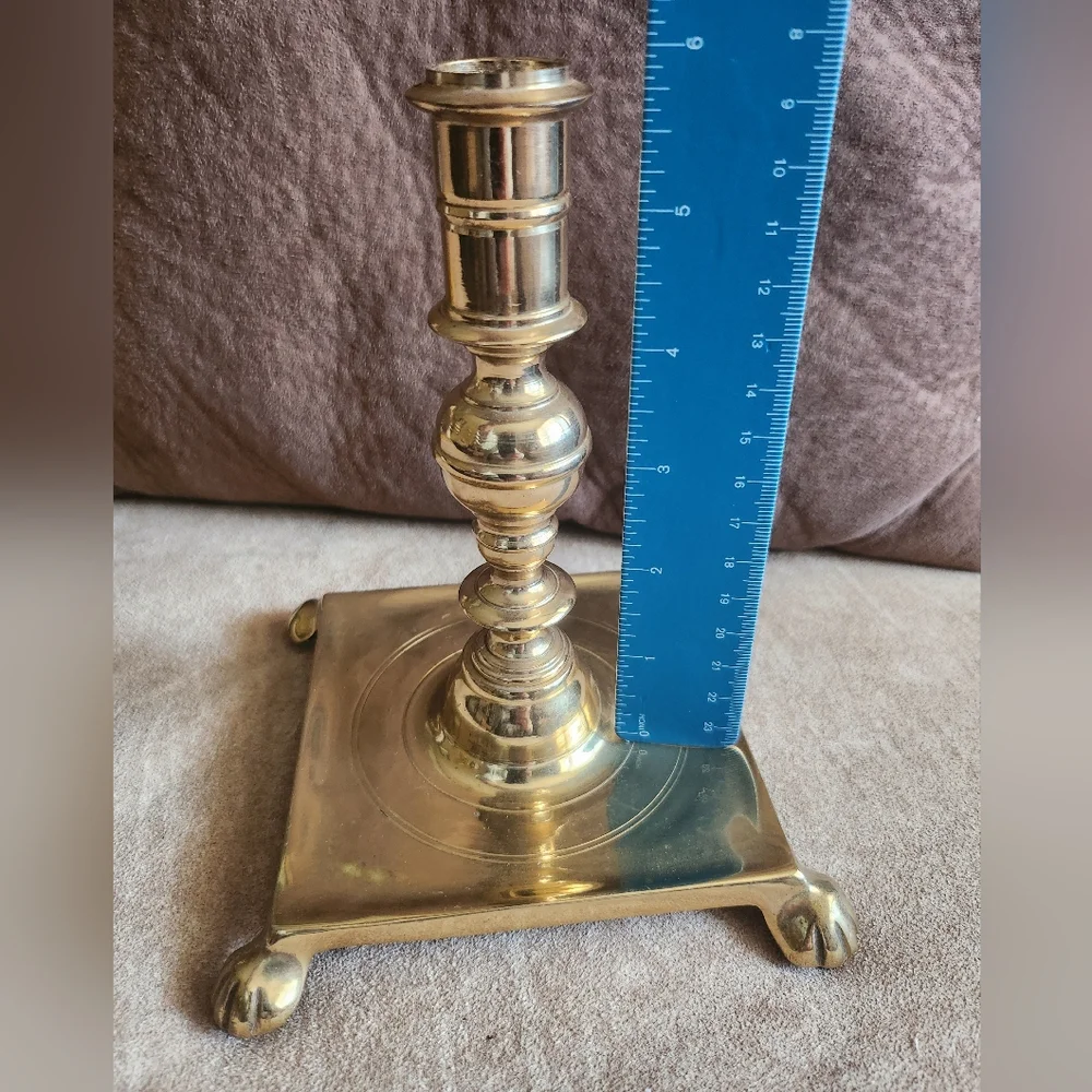 VTG Brass Candle Holder
